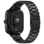 Cinturino per orologio in metallo a sgancio rapido xDfind con tre perline, For Xiaomi Band 10 Pro / 9 Pro / Redmi Watch 6, For Xiaomi Smart Band 10 / 9 / 8 NFC, For Xiaomi Redmi Watch 3 20mm