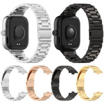 Cinturino per orologio in metallo a sgancio rapido xDfind con tre perline, For Xiaomi Band 10 Pro / 9 Pro / Redmi Watch 6, For Xiaomi Smart Band 10 / 9 / 8 NFC, For Xiaomi Redmi Watch 3 20mm