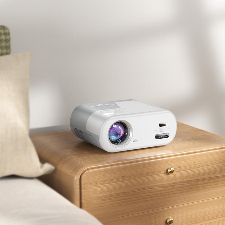 Videoproiettore smart hoco DT2 1280x720P 140ANSI WiFi Bluetooth versione Android, EU Plug