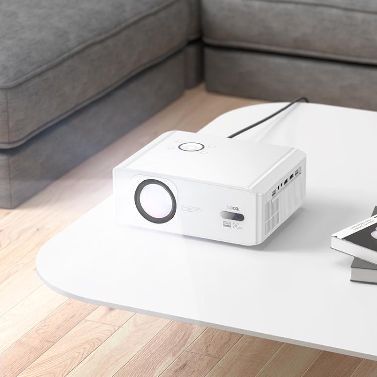 Videoproiettore intelligente hoco DT3 1920x1080P 370ANSI con messa a fuoco elettrica, versione Android., EU Plug, US Plug
