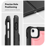 Custodia in pelle con supporto magnetico per iPad Air e Pro