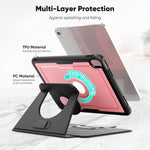 Custodia in pelle con supporto magnetico per iPad