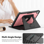 Custodia in pelle con supporto magnetico per iPad