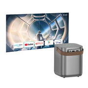 Videoproiettore hoco DT4 1280x720P 190ANSI Smart Full Autofocus Versione Android, EU Plug, UK Plug