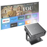 Videoproiettore intelligente hoco DT5 1920x1080P 270ANSI con messa a fuoco elettrica, versione Android., EU Plug