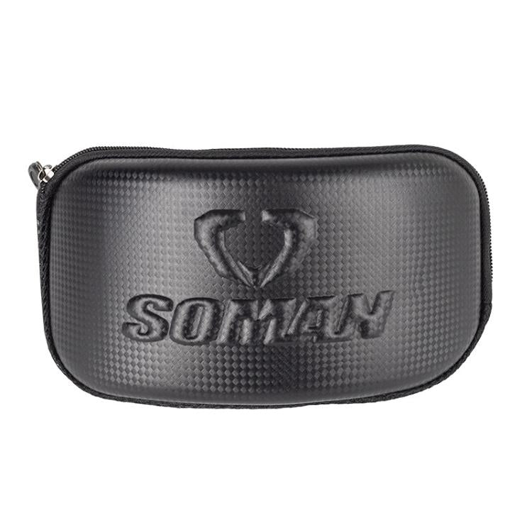 Custodia rigida in EVA per occhiali da moto 22x10x5 cm