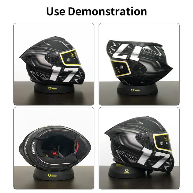 Supporto antiscivolo per casco da moto SOMAN