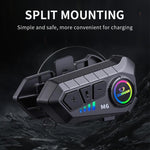 Cuffie Bluetooth per casco moto con microfono M6