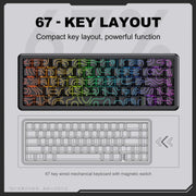 ONIKUMA G67 67-key RGB Wired Magnetic Axis Mechanical Gaming Keyboard