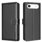 Custodia per telefono in pelle con texture litchi e protezione RFID antifurto., For iPhone 18 Pro/17 Pro, For iPhone 18 Pro Max/17 Pro Max, For iPhone 17, For iPhone 17 Air