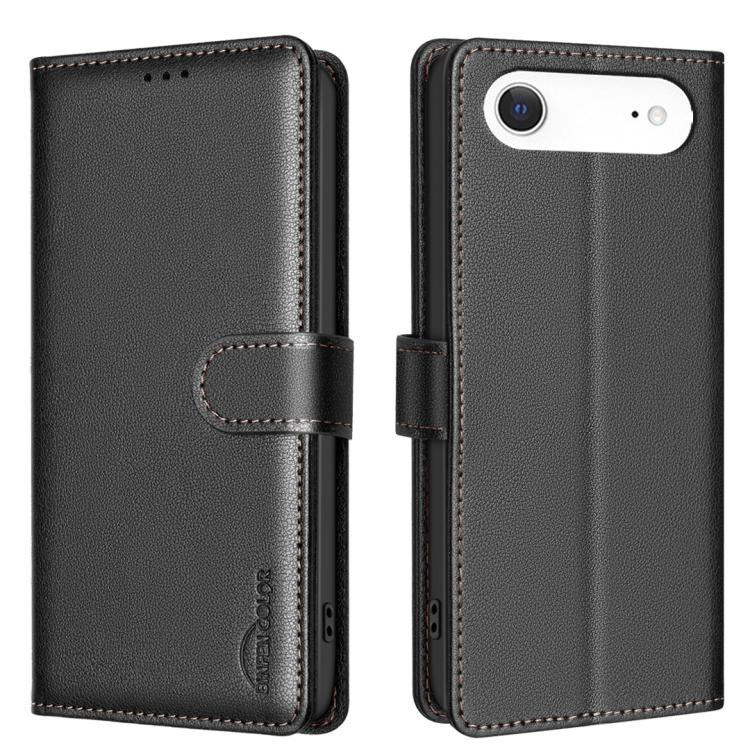 Custodia per telefono in pelle con texture litchi e protezione RFID antifurto., For iPhone 18 Pro/17 Pro, For iPhone 18 Pro Max/17 Pro Max, For iPhone 17, For iPhone 17 Air
