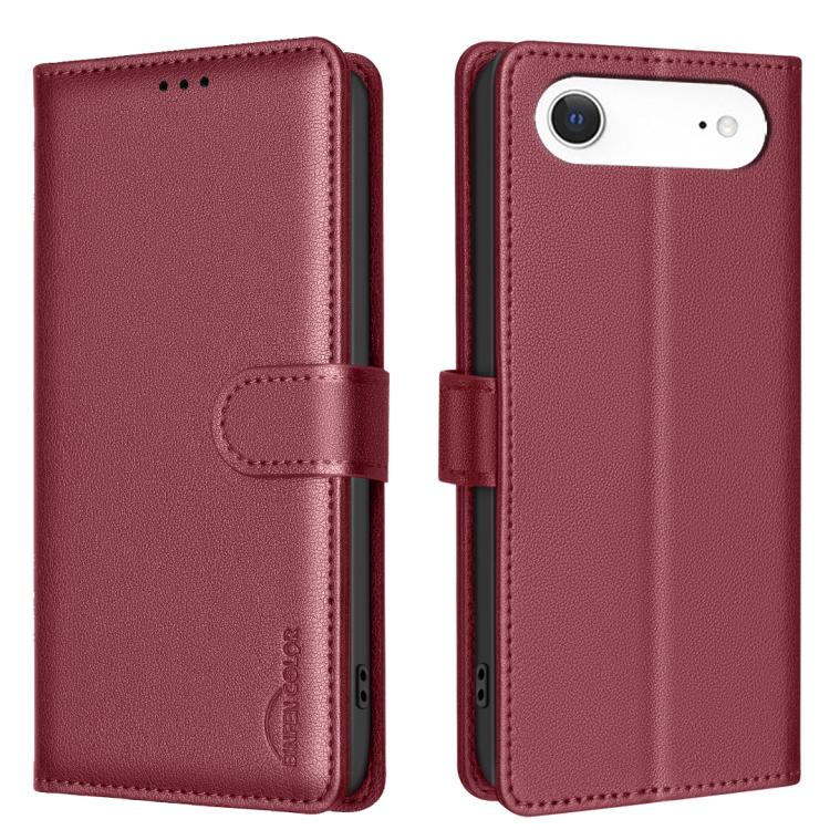 Custodia per telefono in pelle con texture litchi e protezione RFID antifurto., For iPhone 18 Pro/17 Pro, For iPhone 18 Pro Max/17 Pro Max, For iPhone 17, For iPhone 17 Air