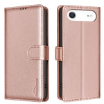 Custodia per telefono in pelle con texture litchi e protezione RFID antifurto., For iPhone 18 Pro/17 Pro, For iPhone 18 Pro Max/17 Pro Max, For iPhone 17, For iPhone 17 Air