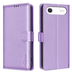 Custodia per telefono in pelle con texture litchi e protezione RFID antifurto., For iPhone 18 Pro/17 Pro, For iPhone 18 Pro Max/17 Pro Max, For iPhone 17, For iPhone 17 Air