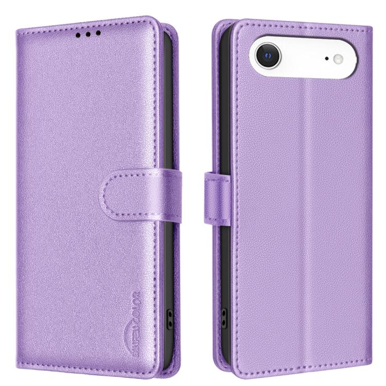 Custodia per telefono in pelle con texture litchi e protezione RFID antifurto., For iPhone 18 Pro/17 Pro, For iPhone 18 Pro Max/17 Pro Max, For iPhone 17, For iPhone 17 Air
