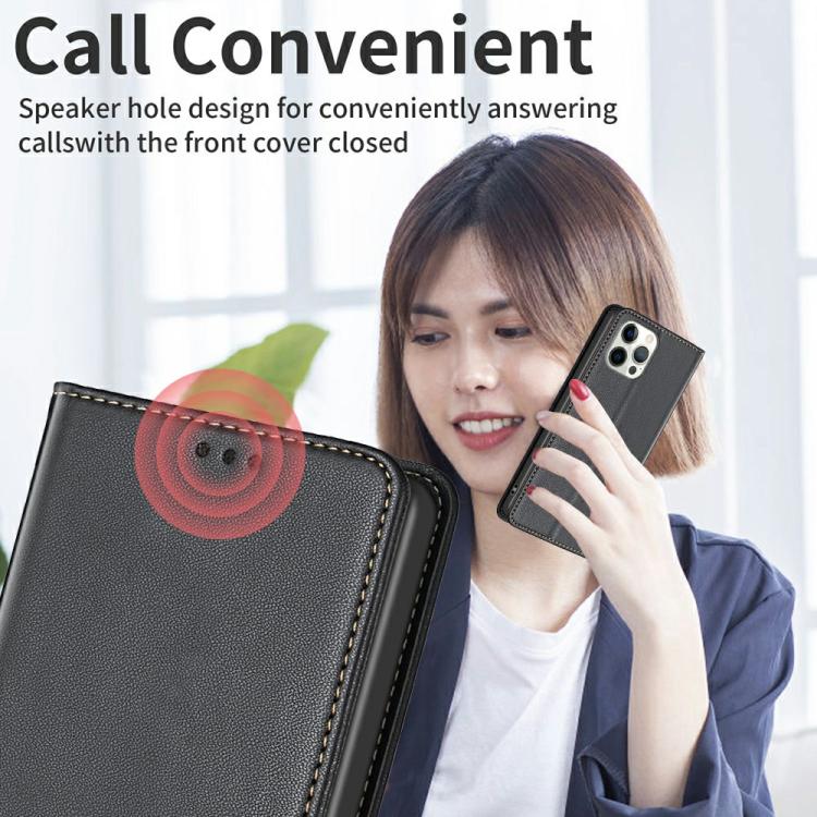 Custodia magnetica in pelle per iPhone 18 Pro Max