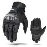 Guanti da moto SOMAN MG21 in pelle di pecora e fibra di carbonio, antiscivolo, ideali per fuoristrada., M, L, XL, XXL