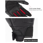 Guanti da moto SOMAN MG21 in pelle di pecora e fibra di carbonio, antiscivolo, ideali per fuoristrada., M, L, XL, XXL