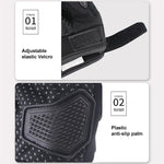 Guanti moto antiscivolo a dita intere SOMAN CG666