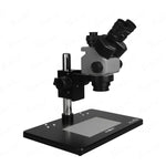 Microscopio stereoscopico trinoculare Kaisi 6558 con zoom sincrono 6,5-58X, Kaisi 6558