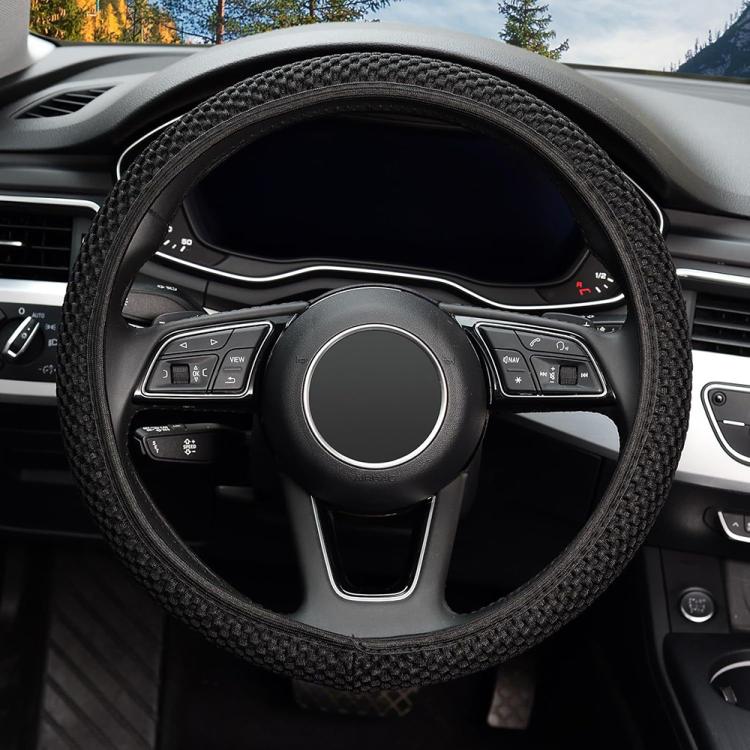 Coprivolante universale per auto in rete elastica traspirante antiscivolo, diametro: 38 cm