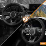 Coprivolante universale per auto in rete elastica traspirante antiscivolo, diametro: 38 cm