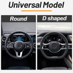 Coprivolante universale per auto in rete elastica traspirante antiscivolo, diametro: 38 cm