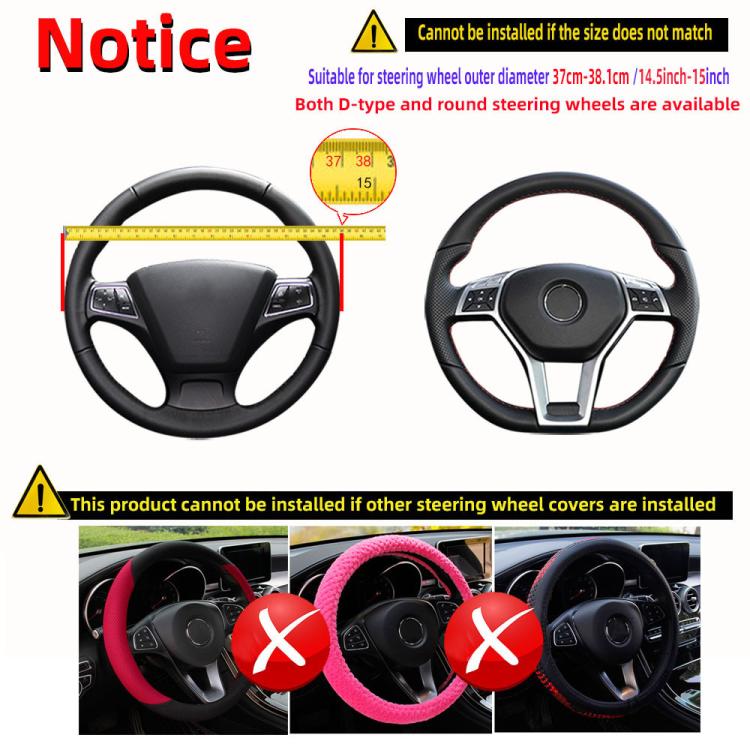 Coprivolante universale per auto in rete elastica traspirante antiscivolo, diametro: 38 cm