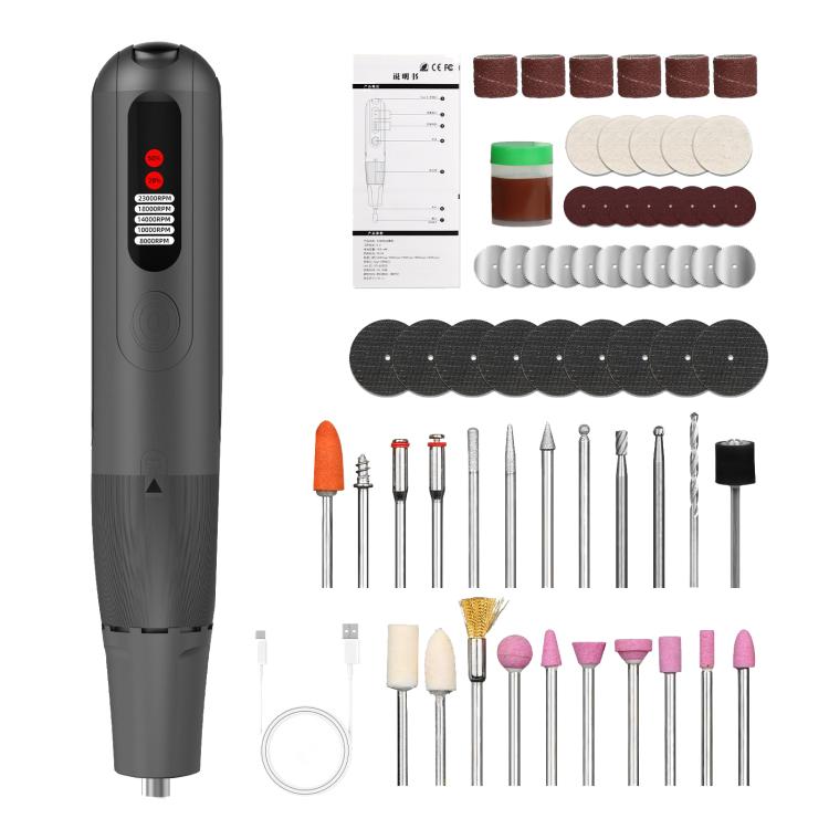 Kit per incisione con smerigliatrice elettrica regolabile a 6 velocità Kaisi EG160., Kaisi EG160