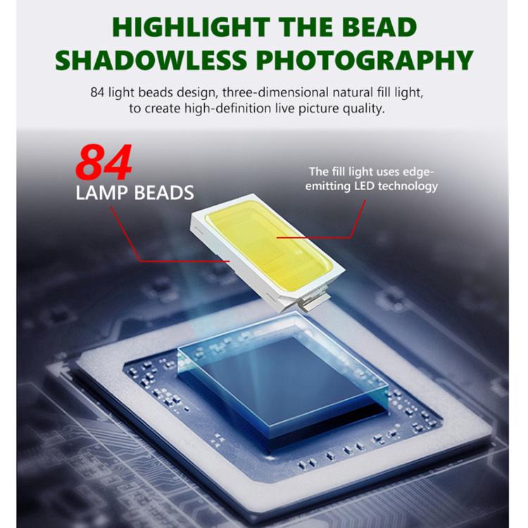 Kaisi LED35 - Faro di riempimento a sbalzo con supporto a clip, Kaisi LED35