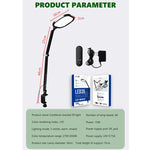 Kaisi LED35 - Faro di riempimento a sbalzo con supporto a clip, Kaisi LED35