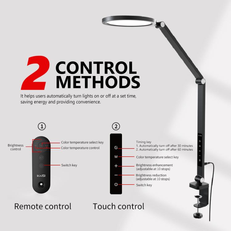Kaisi LED35 - Faro di riempimento a sbalzo con supporto a clip, Kaisi LED35