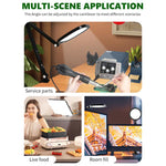 Kaisi LED35 - Faro di riempimento a sbalzo con supporto a clip, Kaisi LED35