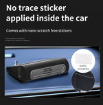 Purificatore d'aria per auto ad energia solare con portatarga, Solar Energy Air Purifier