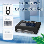 Purificatore d'aria per auto ad energia solare con portatarga, Solar Energy Air Purifier