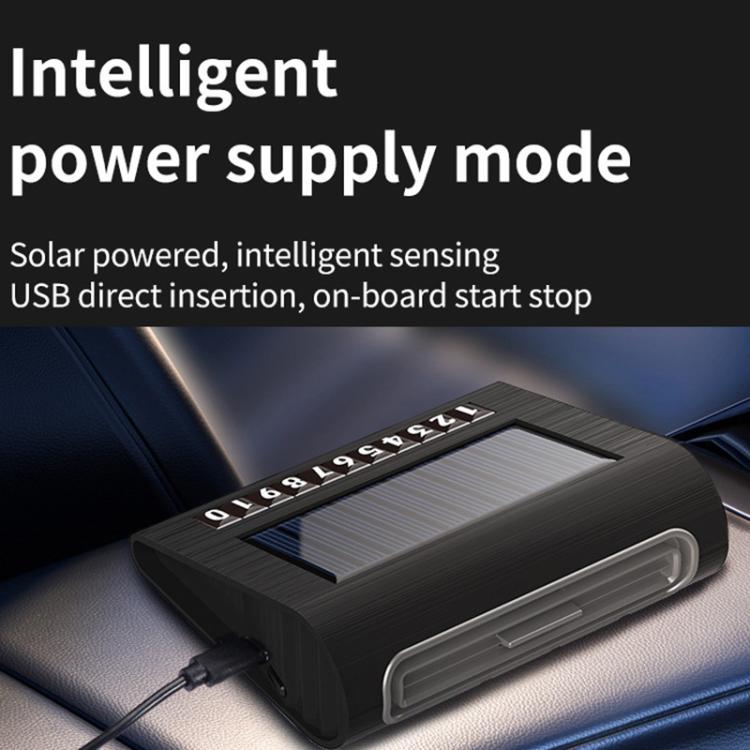 Purificatore d'aria per auto ad energia solare con portatarga, Solar Energy Air Purifier