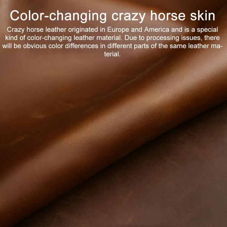 Copertura protettiva per chiave auto in pelle di vacchetta Crazy Horse per Mazda Axela Hallmo B023, For Mazda Axela