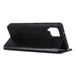 Custodia portafoglio in pelle con cavalletto Galaxy A42 5G