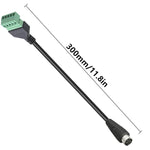 Cavo adattatore S-Video 8 pin maschio a 5 pin femmina 0,3m