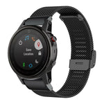 xDfind Cinturino per orologio con fibbia in metallo milanese, For Garmin Fenix 8/7X/6X/5X 26mm, For Garmin Fenix 8/7/6/5 22mm, For Garmin Fenix 8/7S/6S/5S 20mm, For Garmin Forerunner 45/45S/Swim2 18mm, For Garmin Forerunner 220/735/735XT/230/235 20mm  ...