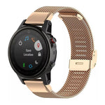 xDfind Cinturino per orologio con fibbia in metallo milanese, For Garmin Fenix 8/7X/6X/5X 26mm, For Garmin Fenix 8/7/6/5 22mm, For Garmin Fenix 8/7S/6S/5S 20mm, For Garmin Forerunner 45/45S/Swim2 18mm, For Garmin Forerunner 220/735/735XT/230/235 20mm  ...