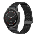 xDfind Cinturino per orologio con fibbia in metallo milanese, For Garmin Fenix 8/7X/6X/5X 26mm, For Garmin Fenix 8/7/6/5 22mm, For Garmin Fenix 8/7S/6S/5S 20mm, For Garmin Forerunner 45/45S/Swim2 18mm, For Garmin Forerunner 220/735/735XT/230/235 20mm  ...