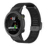 xDfind Cinturino per orologio con fibbia in metallo milanese, For Garmin Fenix 8/7X/6X/5X 26mm, For Garmin Fenix 8/7/6/5 22mm, For Garmin Fenix 8/7S/6S/5S 20mm, For Garmin Forerunner 45/45S/Swim2 18mm, For Garmin Forerunner 220/735/735XT/230/235 20mm  ...