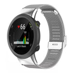 xDfind Cinturino per orologio con fibbia in metallo milanese, For Garmin Fenix 8/7X/6X/5X 26mm, For Garmin Fenix 8/7/6/5 22mm, For Garmin Fenix 8/7S/6S/5S 20mm, For Garmin Forerunner 45/45S/Swim2 18mm, For Garmin Forerunner 220/735/735XT/230/235 20mm  ...