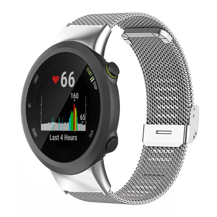 xDfind Cinturino per orologio con fibbia in metallo milanese, For Garmin Fenix 8/7X/6X/5X 26mm, For Garmin Fenix 8/7/6/5 22mm, For Garmin Fenix 8/7S/6S/5S 20mm, For Garmin Forerunner 45/45S/Swim2 18mm, For Garmin Forerunner 220/735/735XT/230/235 20mm  ...