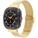 xDfind Cinturino per orologio con fibbia in metallo milanese, For Samsung Galaxy Watch Ultra 47mm / Ultra 2025, For Samsung Galaxy Watch 7 / FE / 6 / 5 / 4, For Samsung Galaxy Fit3