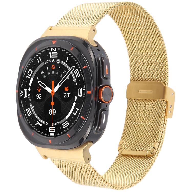 xDfind Cinturino per orologio con fibbia in metallo milanese, For Samsung Galaxy Watch Ultra 47mm / Ultra 2025, For Samsung Galaxy Watch 7 / FE / 6 / 5 / 4, For Samsung Galaxy Fit3