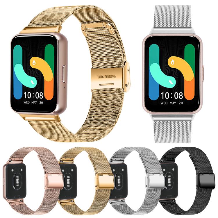 xDfind Cinturino per orologio con fibbia in metallo milanese, For Samsung Galaxy Watch Ultra 47mm / Ultra 2025, For Samsung Galaxy Watch 7 / FE / 6 / 5 / 4, For Samsung Galaxy Fit3