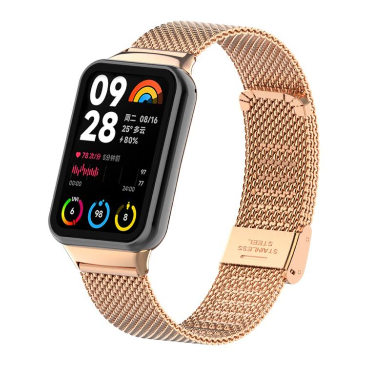 xDfind Cinturino per orologio con fibbia in metallo milanese, For Xiaomi Band 10 Pro / 9 Pro / Redmi Watch 6, For Xiaomi Smart Band 10 / 9 / 8 NFC, For Xiaomi Redmi Watch 3 20mm