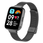 xDfind Cinturino per orologio con fibbia in metallo milanese, For Xiaomi Band 10 Pro / 9 Pro / Redmi Watch 6, For Xiaomi Smart Band 10 / 9 / 8 NFC, For Xiaomi Redmi Watch 3 20mm